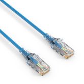 AVIT Media - CAT 6 Patch Cable. SLIM - blue - 1.00m