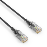 AVIT Media - CAT 6 Patch Cable. SLIM - black - 2.00m