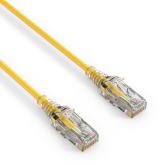 AVIT Media - CAT 6 Patch Cable. SLIM - yellow - 5.00m
