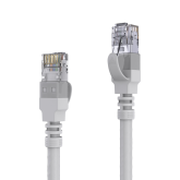 AVIT Media - CAT 6A Patch Cable. AWG 26 - grey - 0.50m