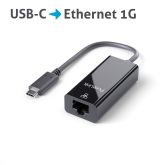 iSeries - USB-C/Ethernet Adapter - 0.10m - Black