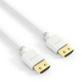PureInstall - Slim HDMI Cable 0.30m - White