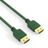 PureInstall - Slim HDMI Cable 0.30m - Green