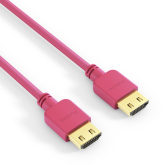 PureInstall - Slim HDMI Cable 1.00m - Red
